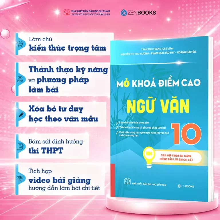 MỞ KHÓA ĐIỂM CAO NGỮ VĂN LỚP 10